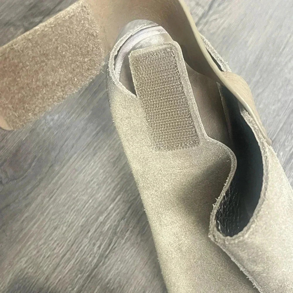 3/$30 Pedro Garcia Ysolt Suede Slingback Sandal Peep Toe Booties Size 8.5 - Picture 7 of 15